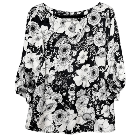 Talbots Tops - Talbots Cottagecore Timeless Floral Top Womens Size Medium Classic Office Chic